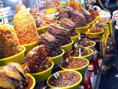 Đa dạng các loại mắm 