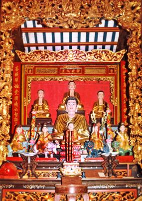 Chánh điện chùa Hội Khánh – Ảnh: Võ Văn Tường (Giác Ngộ Online)