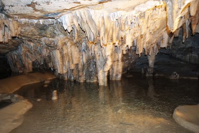 Stalactites connect heaven with earth 