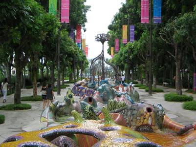 Merlion Walk - đường đi bộ 