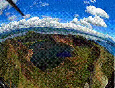 Hồ trong núi Volcano
