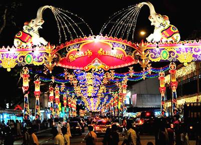 Sắc màu lễ hội Deepavali 