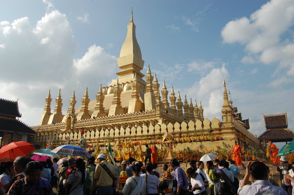 trẩy hội That Luang 