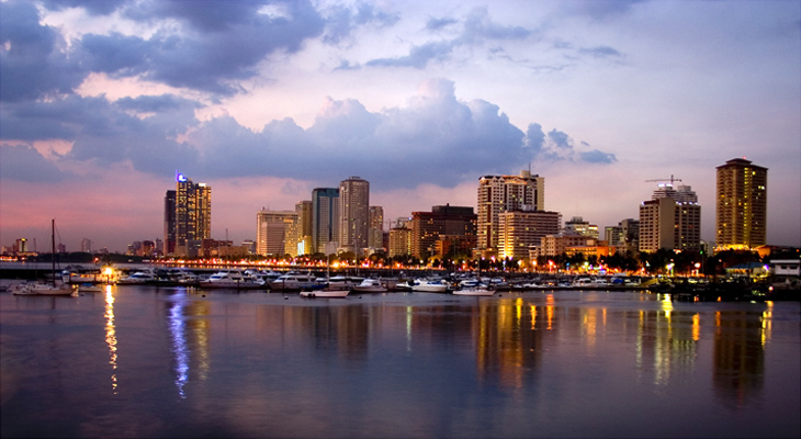 Thành phố Manila bên bờ vịnh 