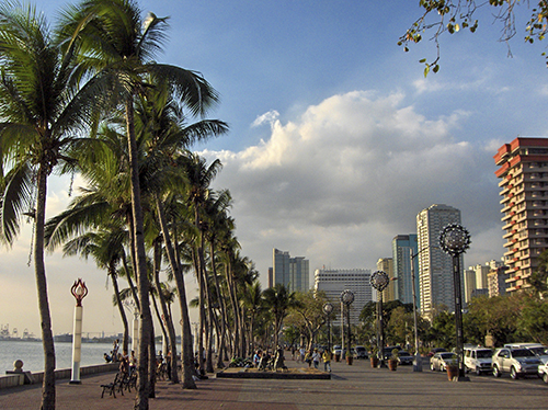 Thành phố Manila bên bờ vịnh 