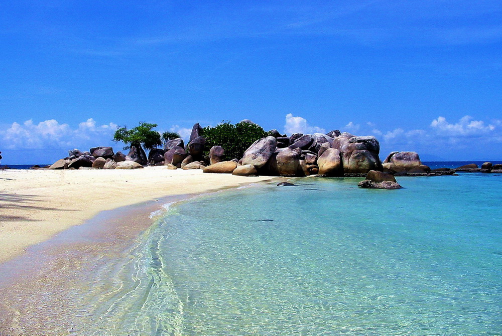 Bãi biển trên đảo Perhentian 