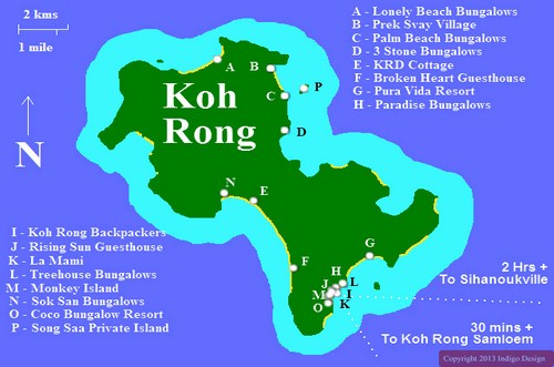 Phác đồ đảo Koh Rong 