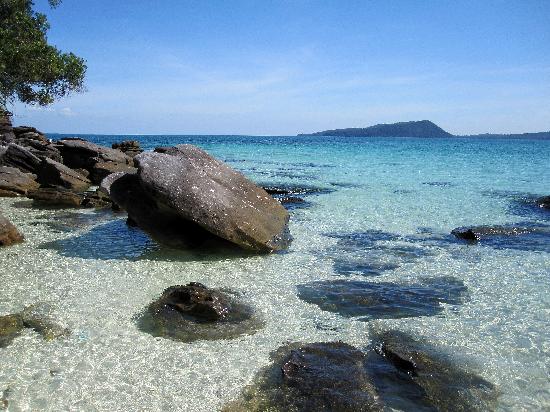 Bãi biển ở Koh Rong 