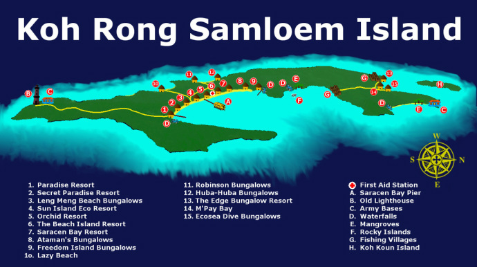 Phác đồ đảo Koh Rong Samloem 