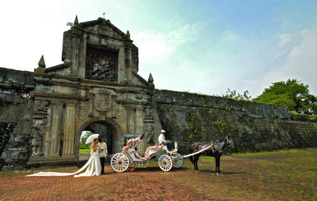 Cổng vào pháo đài Santiago