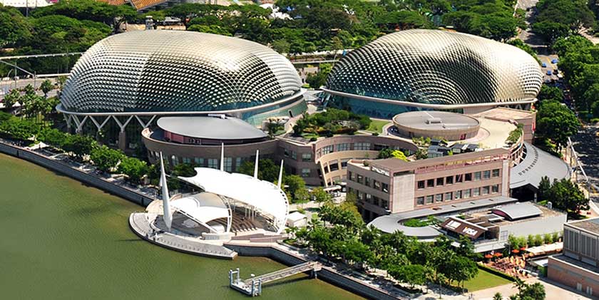 Toàn cảnh Nhà hát Esplanade 