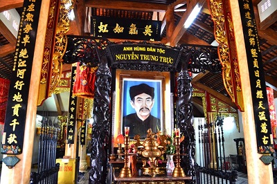 Ngai thờ Nguyễn Trung Trực 