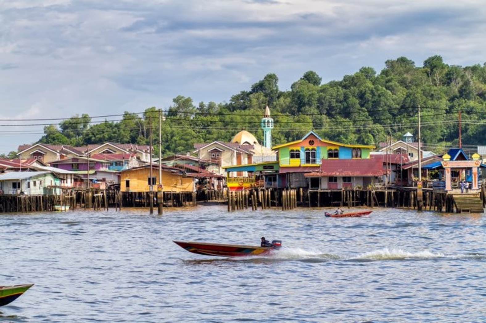 Làng nước nổi Kampong Ayer 